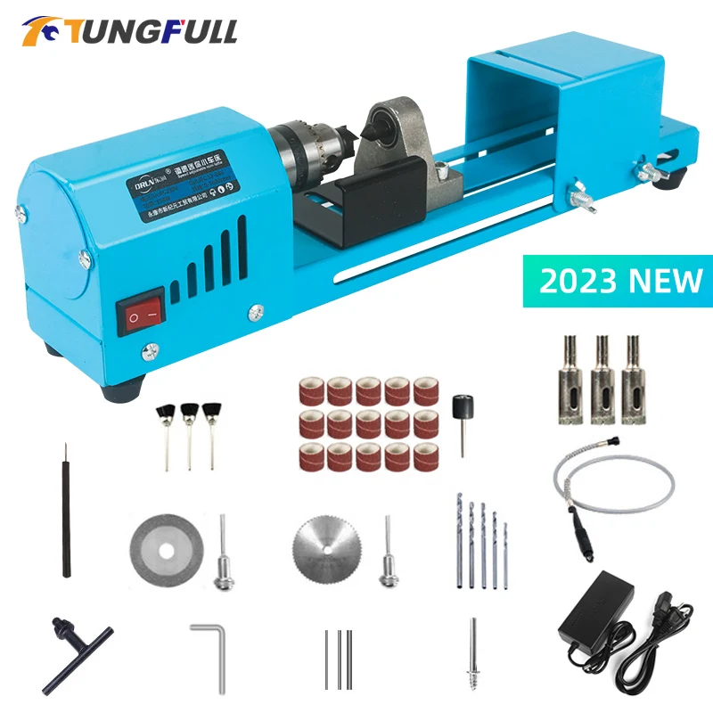 150w mini torno contas máquina em miniatura buda pérola torno diy carpintaria buda pérola torno máquina broca ferramenta rotativa 12v/24v