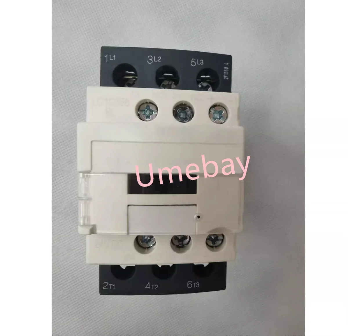 1 piece, integrated circuit, three pole contactor, LC1D386BL, 38A 24VDC, Low power circular terminal