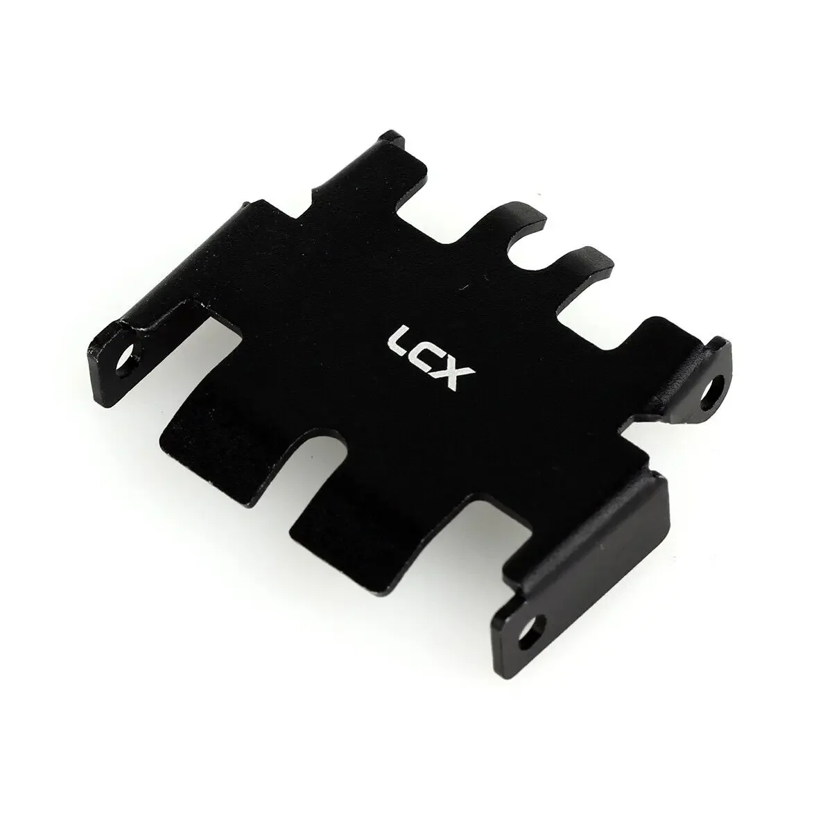 LCX 레이싱 1/18 RC 크롤러 자동차 Traxxas TRX4M 업그레이드 부품 액세서리 용 스테인레스 스틸 스키드 플레이트 가드 섀시 갑옷