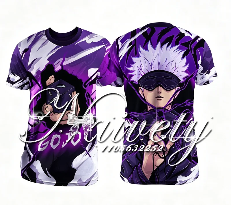 Summer Jujutsu Kaisen 3DPrint T Shirt Men Women Quick Dry Sports Tee Anime Manga Print Running Fitness Outdoor Short Sleeve Tops