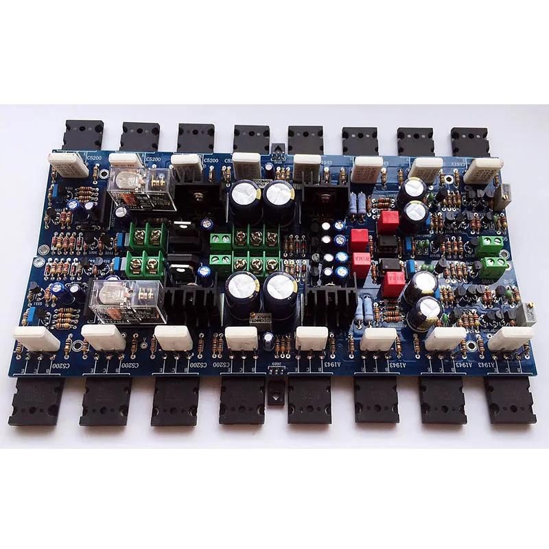 2pcs E405 Stereo Dual Channel HiFi Audio Amplifier Board Reference Accuphase Circuit Power AMP