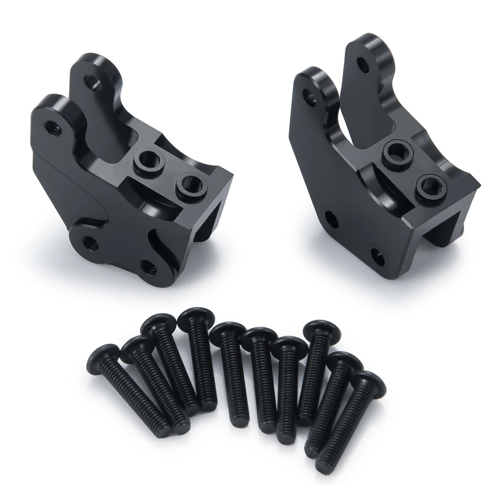 YEAHRUN 2 uds aleación de aluminio enlace inferior soporte de choque para Axial Wraith 90048 1/10 coche trepador de control remoto piezas de mejora Accesorios