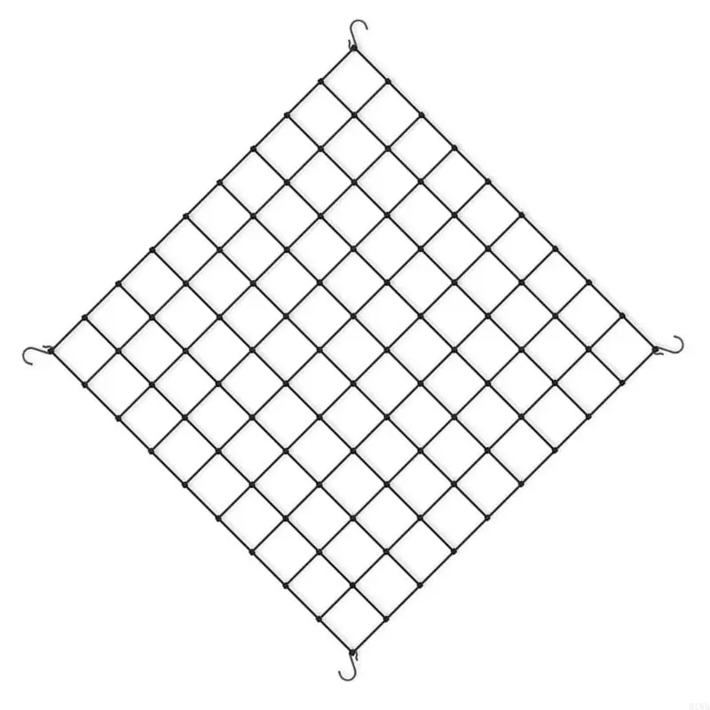 R1WA Plant Support Scrog Net Elastic Trellis for Greenhouses Tent 40x40/60x60/90x90cm