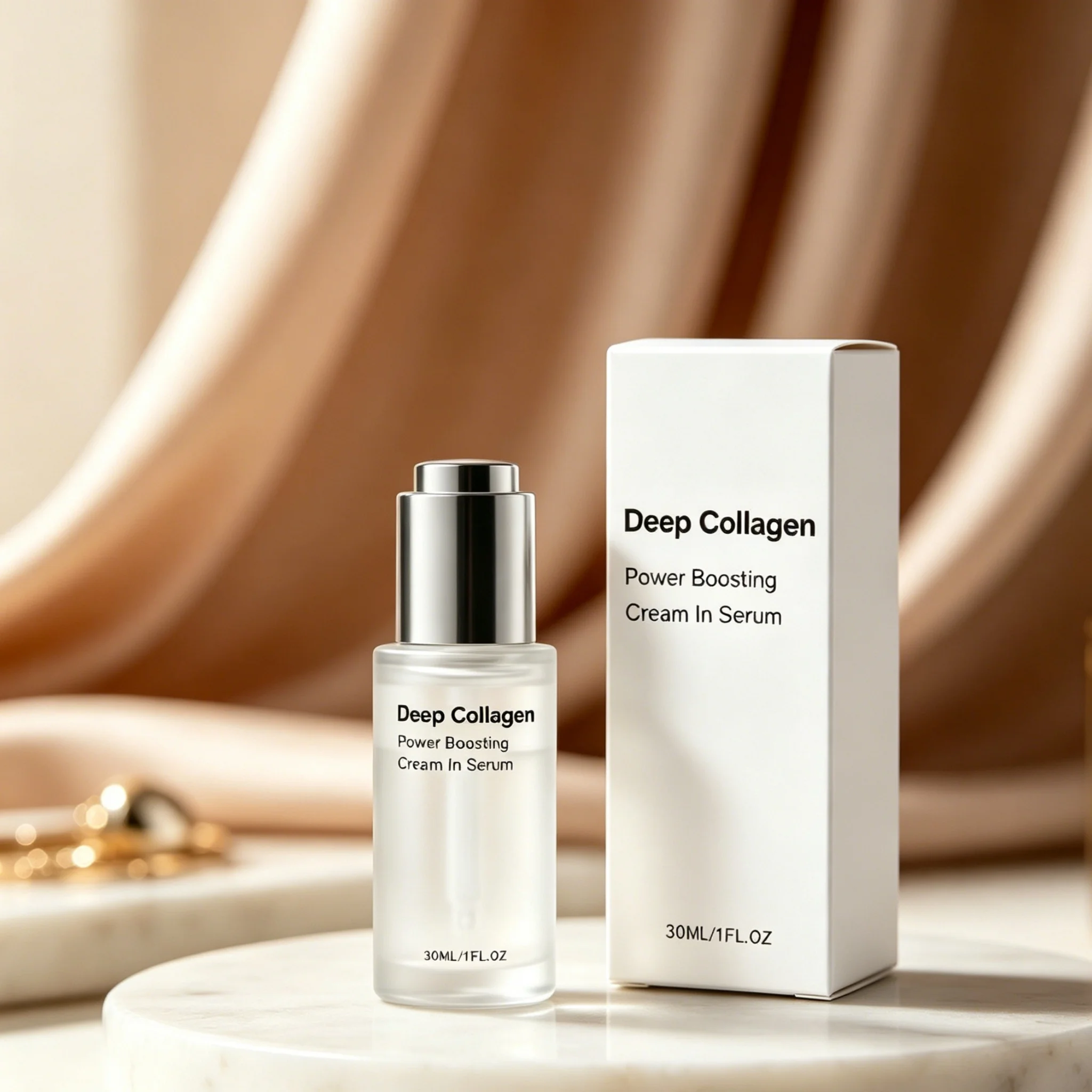 Collagen Face Essence For Dry Skin Shrink Pore Deep Moisturizing Tighten Skin Korean Hyaluronic Acid Essence Skin Care New Style