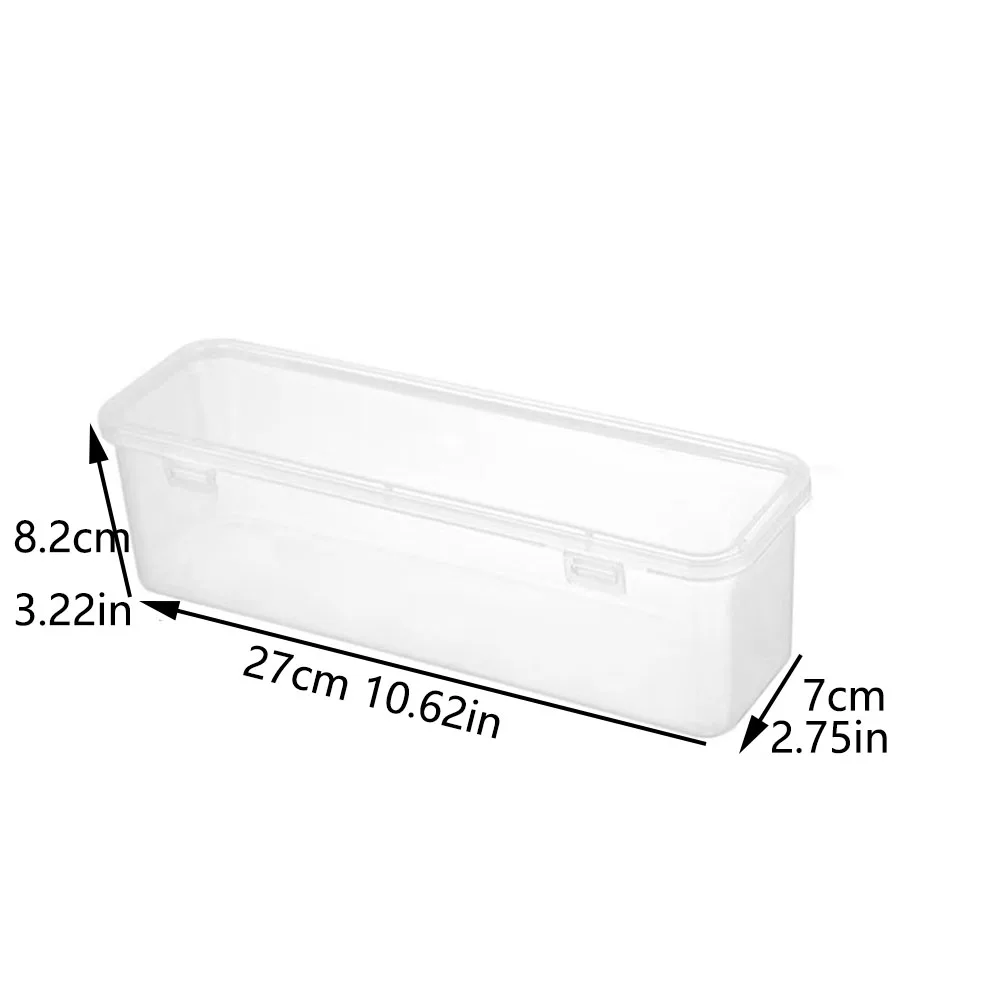 1PCS Clear Acrylic Makeup Storage Box Dressing Table Cosmetic Lipstick Finishing Grid Box Desktop Drawer Storage Compartment