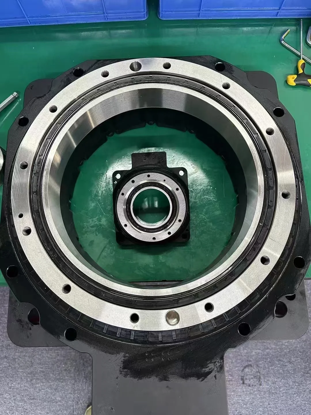 

Nema Stepper Servo Motor Planetary High-precision Hollow Rotating Platform Servo Shaft Rotating Actuator Hollow Table 1:10 Ratio
