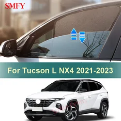 For Hyundai Tucson Long Version NX4 2021-2023 Magnetic Sunshade Sunscreen Sunshield Car Front Rear Side Window Mesh Curtains