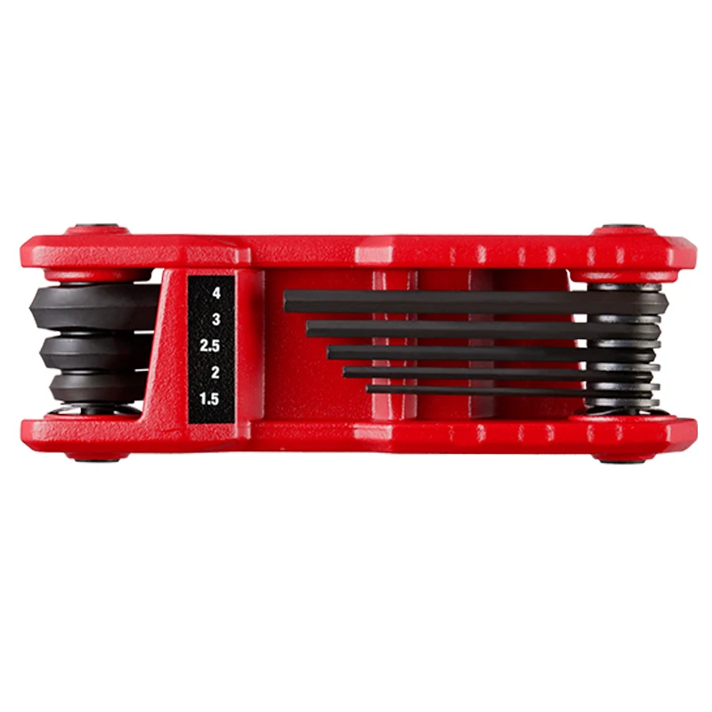 Milwaukee 48-22-2182A 8-Key Folding Hex Key Set-Metric Multi Size Portable Rust Proof Rotatable Tool Wrench