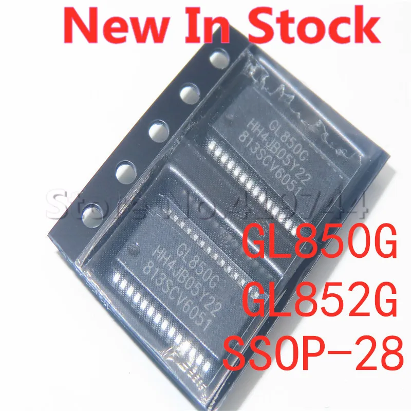 2PCS/LOT GL850G GL852G SMD SSOP-28 USB 2.0 center controller chip IC In Stock NEW original IC