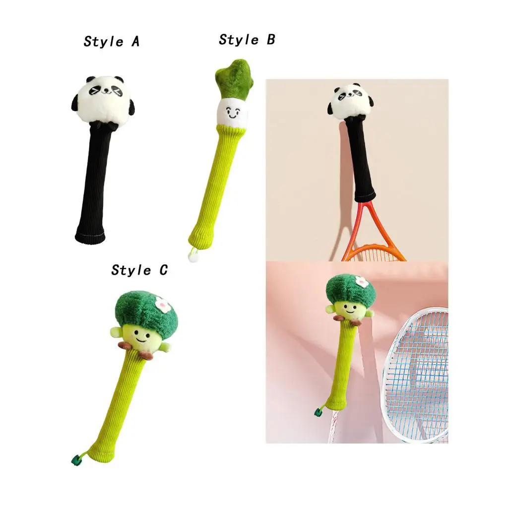Plush Badminton Racket Handle Overgrip Super Absorbent Anti Skid Protective Cover Racquet Sleeve for Sporting Use
