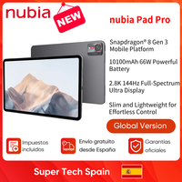 2025 New Nubia Pad Pro Tablet 10.9'' Snapdragon 8 Gen 3 10100mAh 66W Fast Charge 2.8K 144Hz Display Slim Lightweight  Gaming