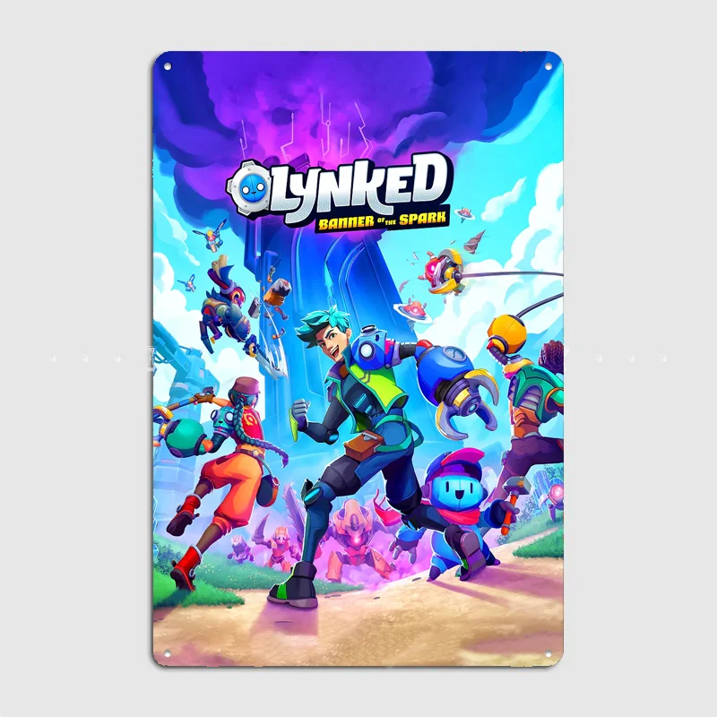 Olynked: Banner of the Spark Game Art Poster Metal Sign Room Decor Wall Custom Bedroom Home Wall Decor Posters Room Decoration