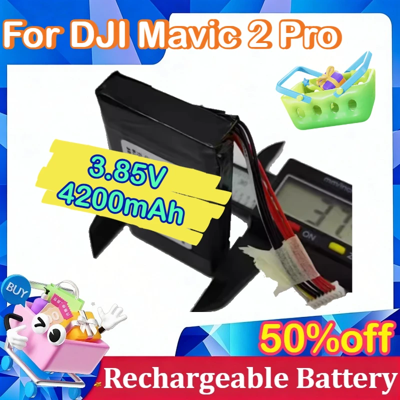 

For DJI Mavic 2 Pro Replaceable Digital Battery 3.85V 4200mAh Drone Controller Battery