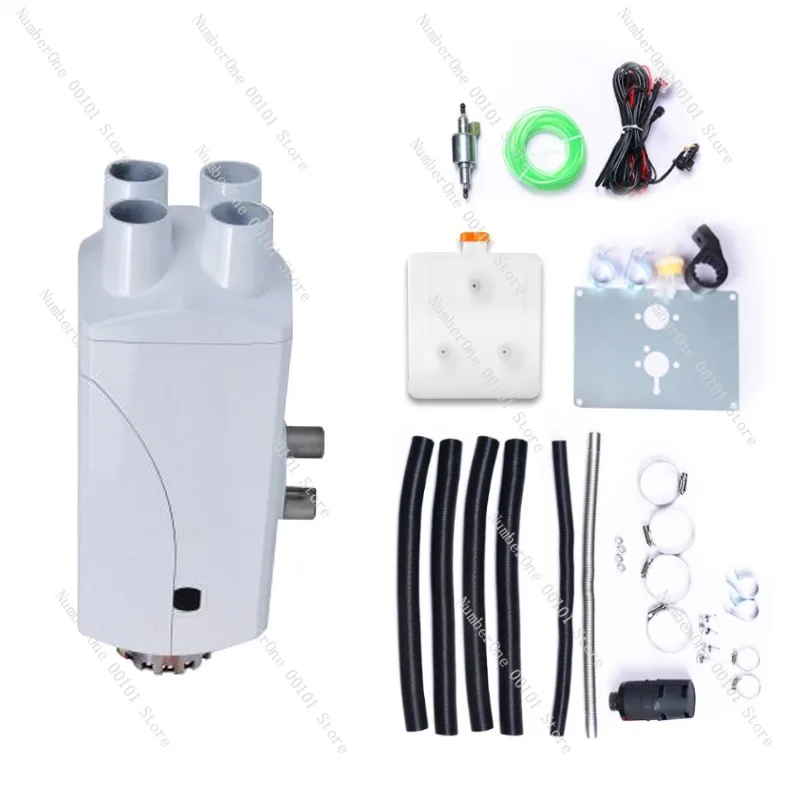 

Diesel Parking Heater for Trucks, 12V/24V Warm Air Blower All-in-One, Reliable High-Altitude Heating Device for Vehicles, Ideal