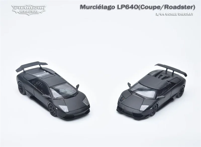 

(Предзаказ) Коллекционная модель автомобиля Murciélago LP640 Black Diecast в масштабе 1:64