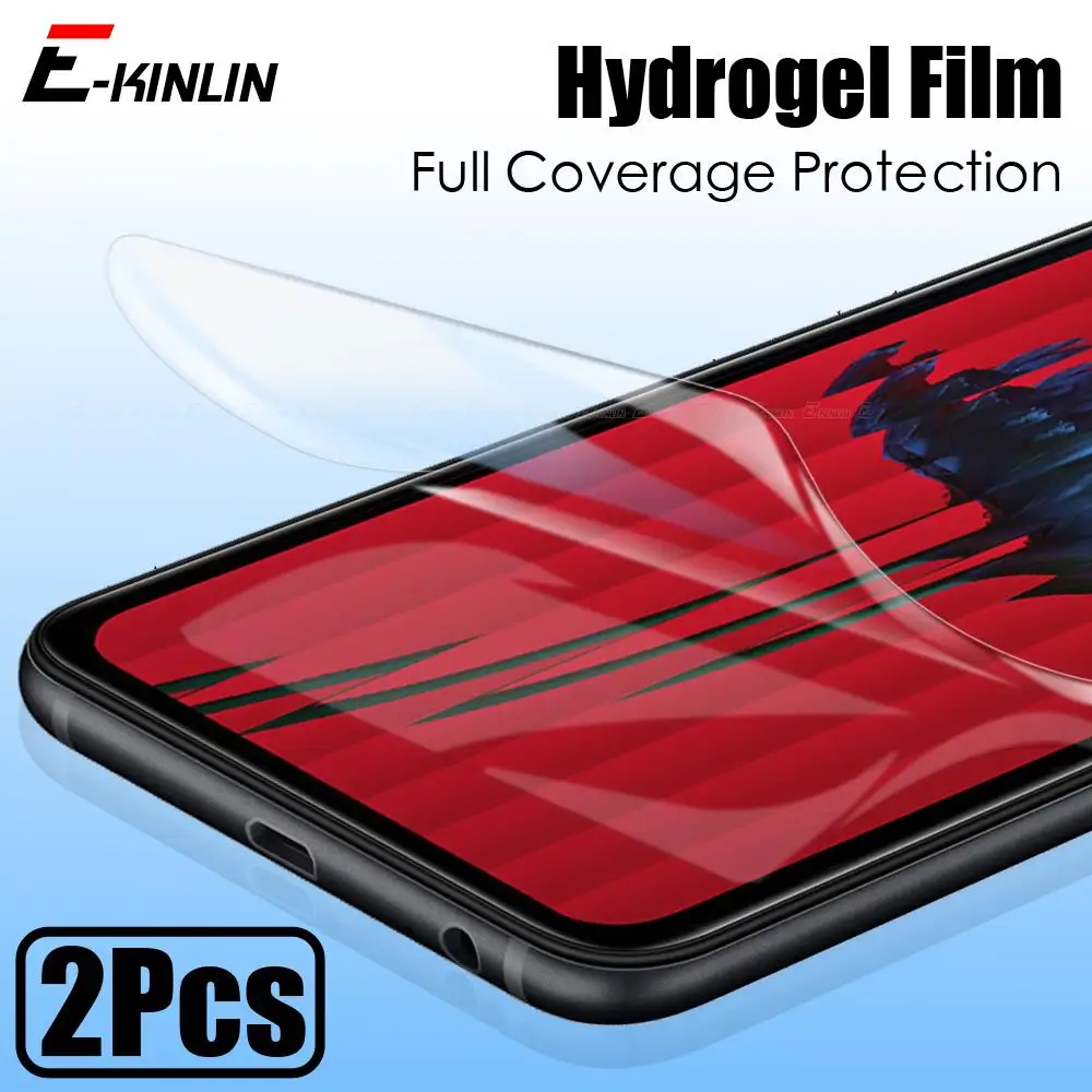 2Pcs Hydrogel Film Full Cover Screen Protector Protective Film For Nothing phone 1 I One (1) Not Glass