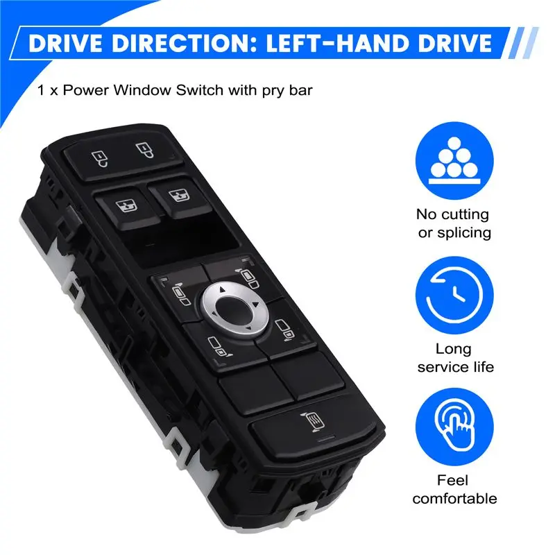 A82M-Window Switch Control 2569024 Power Master Lift Lifter For Scania Truck R S NGT LHD