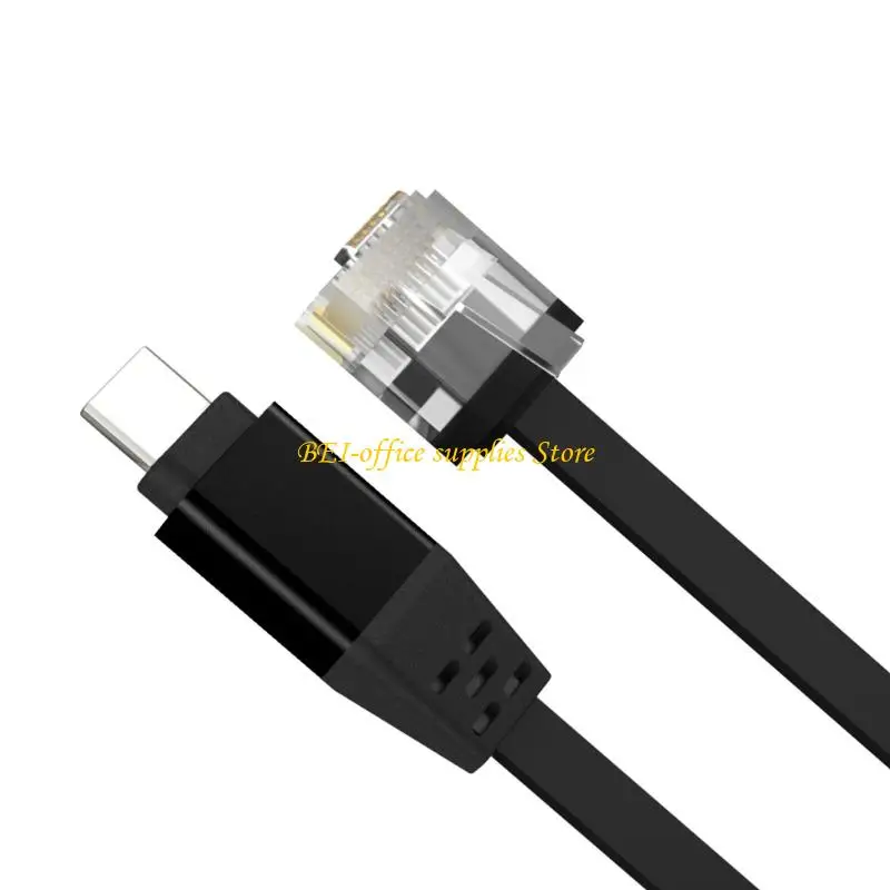 

A9LC USB C To RJ45 Ethernet LAN Adapter Fast Speed Internet Converter For Laptops Tablets Smartphones uSE Stable Connection