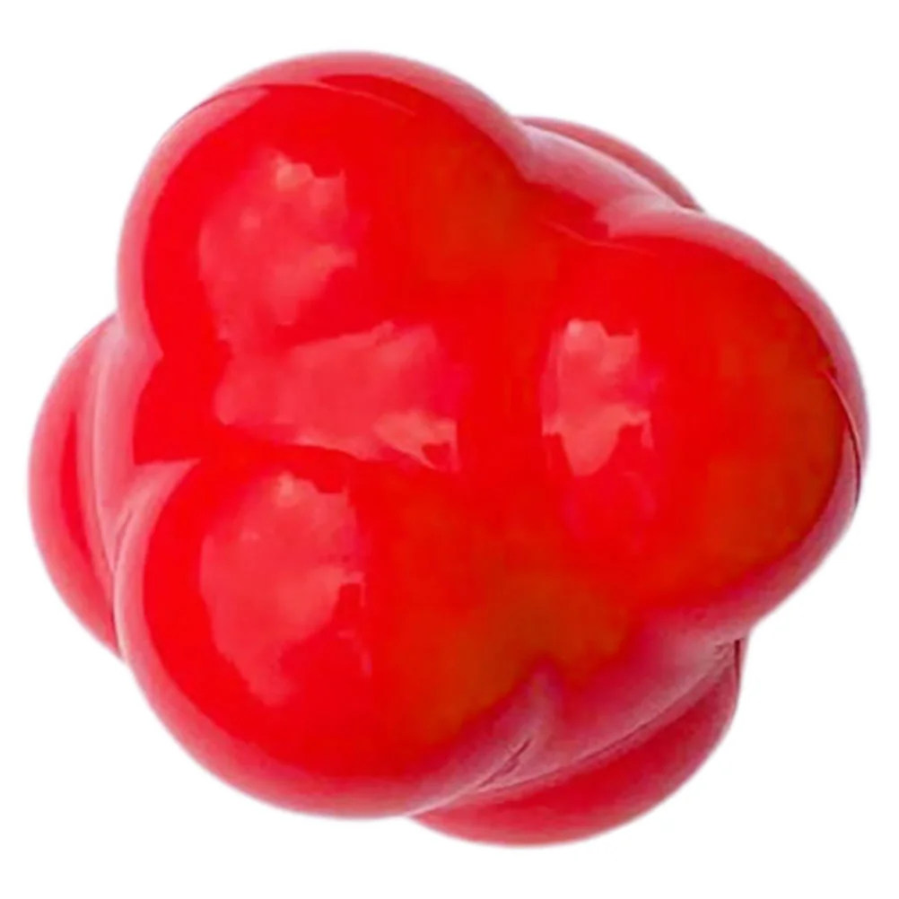 Soccer Equipment Hexagonal Training Ball Reaction Fitness Balls Goalkeeper Exercise Red