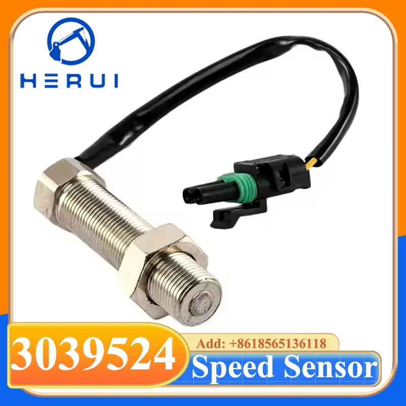 Excavator Parts 3039524 Magnetic Pickup Speed Sensor QSX15 QSK19