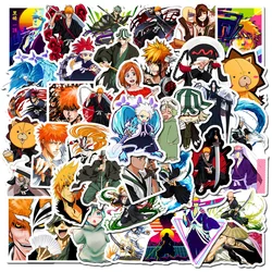 10/30/50pcs Classic Cool Anime BLEACH Manga Stickers Waterproof DIY Water Bottle Phone Diary Cartoon Sticker Decals Kid Toy Gift