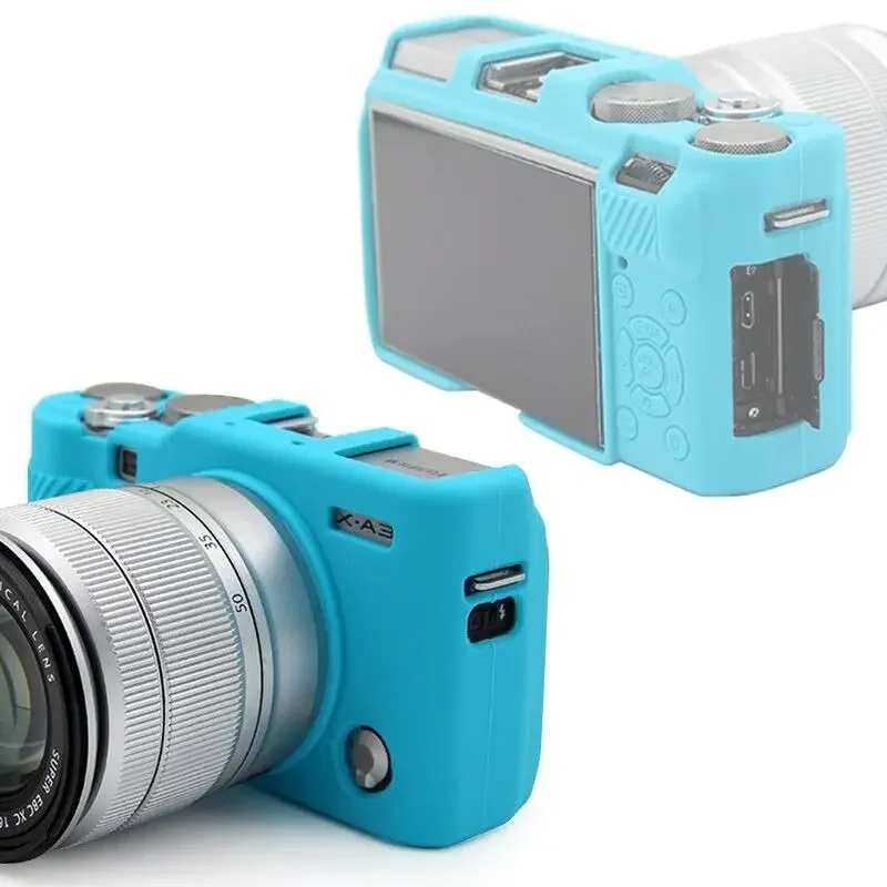 Funda protectora de silicona suave para cámara DSLR Fujifilm XA3/XA5/XA10/XA20, nueva bolsa Fujifilm, bolsas para fotos para cámara