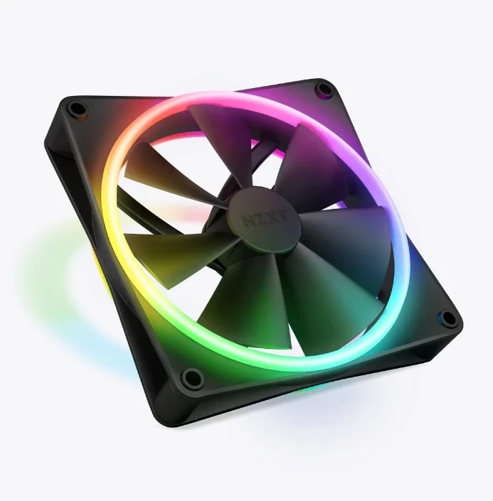 NZXT-Ventilateur de boîtier F120 RGB DUO pour ordinateur de jeu, refroidisseur PWM, nouveauté