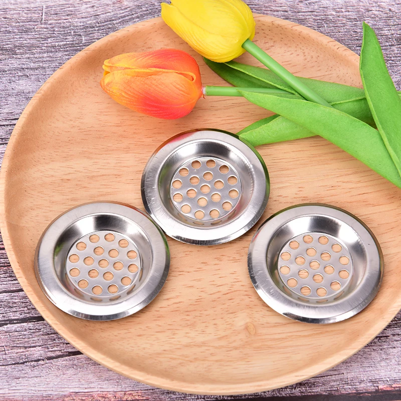 Stainless Steel Kitchen Water Sink Strainer Cover Floor Bath Catcher Drain Plug