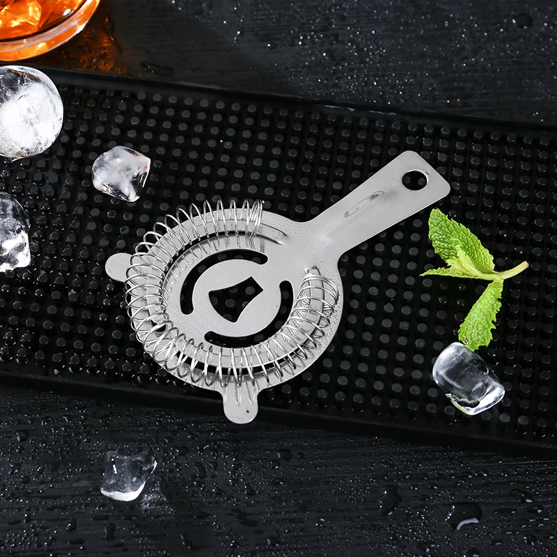

Bar Ice Strainer Bar Cocktail Strainer Cocktail Shaker Mixed Drink Stainless Steel Colander Bartender Barware
