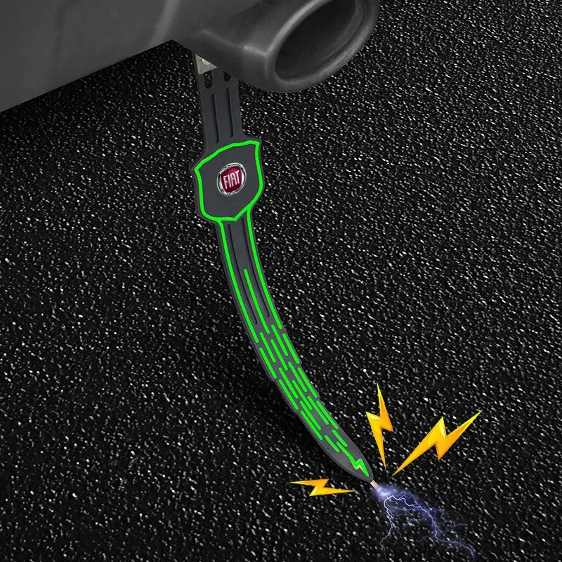

Автомобильный антистатический ремень для заземления, антистатическая гибкая лента для Fiat Panda Freemont Linea Strada Ducato Egea Croma Abarth
