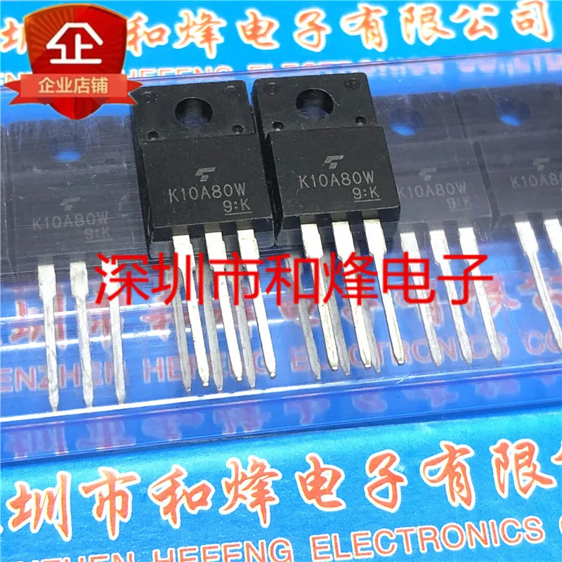 5PCS-10PCS K10A80W  TO-220F 9.5A 800V   Transistor On Stock Quality Guarantee