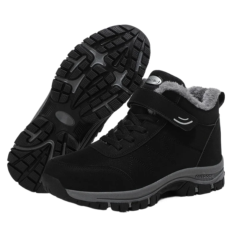 

Men's Snow Boots Fashion Hiking Boots Winter Shoes for Men Outdoor Waterproof Shoes Mountain Climbing Sneakers New Casual Shoes