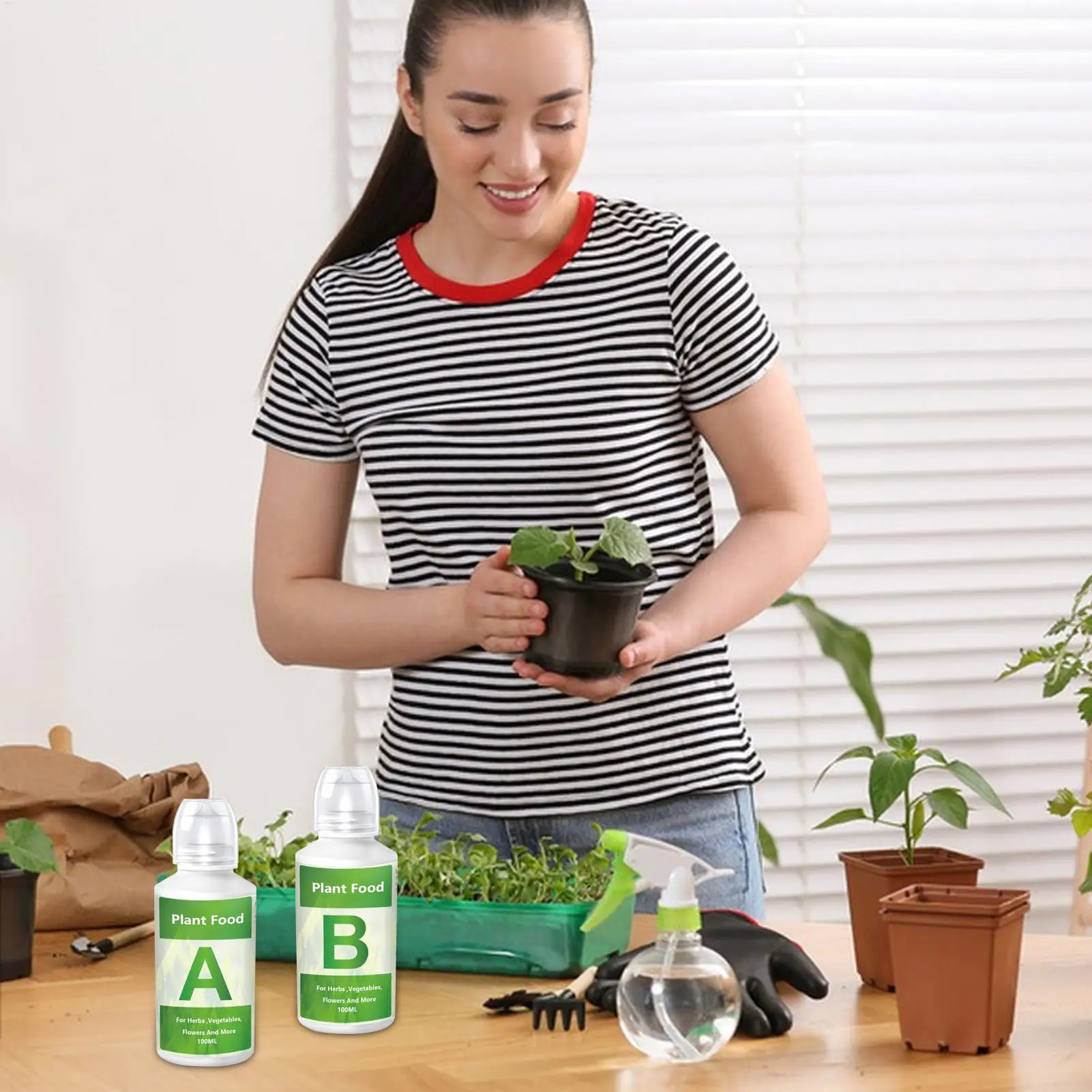 Hydroponic Plant Food Vegetable Food Liquid Soilless Cultivation Nutrient Solution For Gardeners Farmers Growers Landscapers