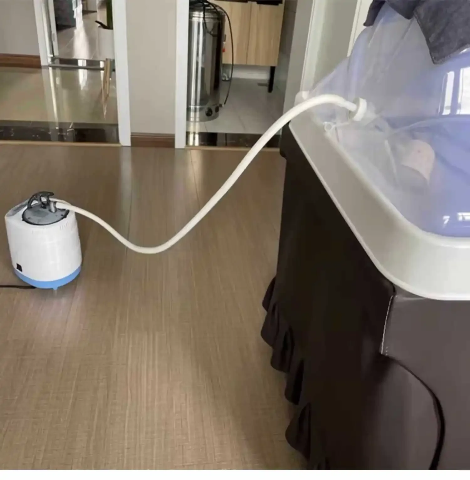 

Аксессуары для парикмахерской, крышка для шампуня, фумигация, кровать для мытья волос, кровать для шампуня в тайском стиле, новый стиль, умывальник для шампуня, дым