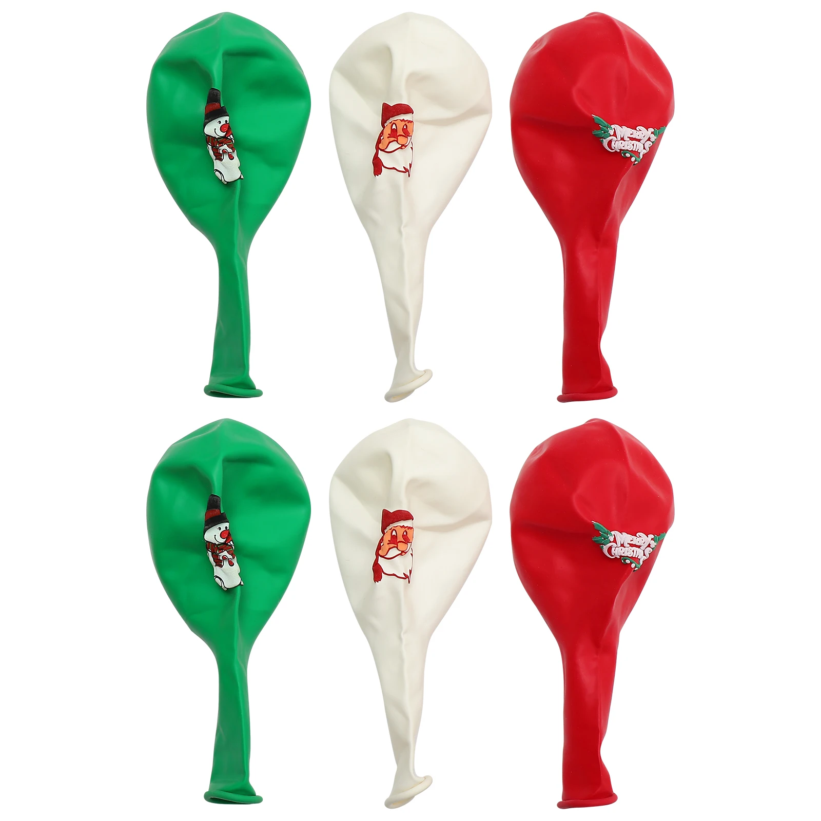 

Christmas Balloon Set Holiday Balloons Xmas Decors Colored Party Decorations Latex Festival Accessories Ornaments