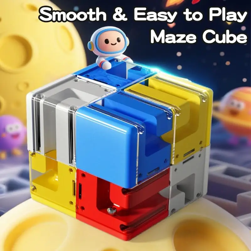 

Интерактивная головоломка LEGO Disney 3D Maze Ball: Роллерный куб для развития когнитивных навыков, STEM-обучение, снятие стресса для детей и подростков