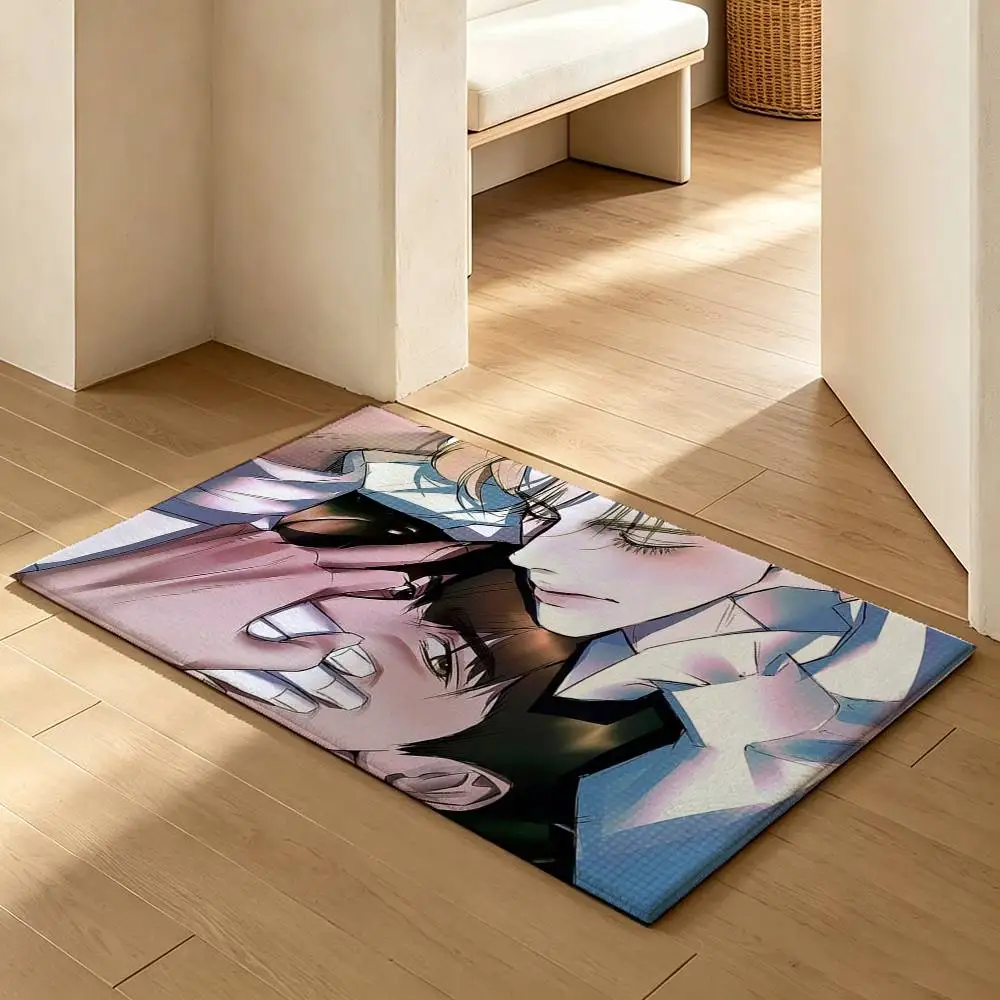 COOL Manga C-Codename Anastasia  Soft Absorbent Decorative Floor Mat for Bathroom Entryway Living Room