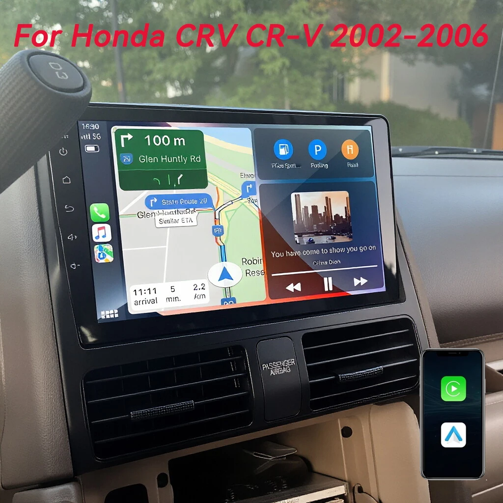 

Android 16 Carplay Auto Multimedia Video Player For Honda CR-V CRV 2 2002 - 2006 GPS 2 Din CAR Radio GPS Navigation Stereo