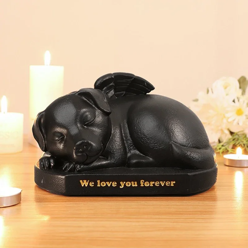 Resin Pet Ash Urn Memorials Funeral Cats Urns Keepsake Personalised Dog Ashes Urn Cremation Passed Pets Ashes Box Cat Products