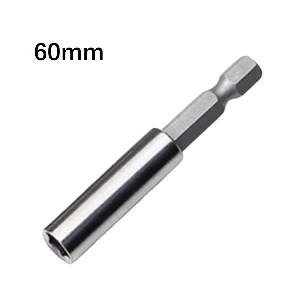 Connecting Rod Extension Rod 1/4inch 45# Steel Hex Shank Drill Bits Sleeve Connecting Rod High Quality Brand New