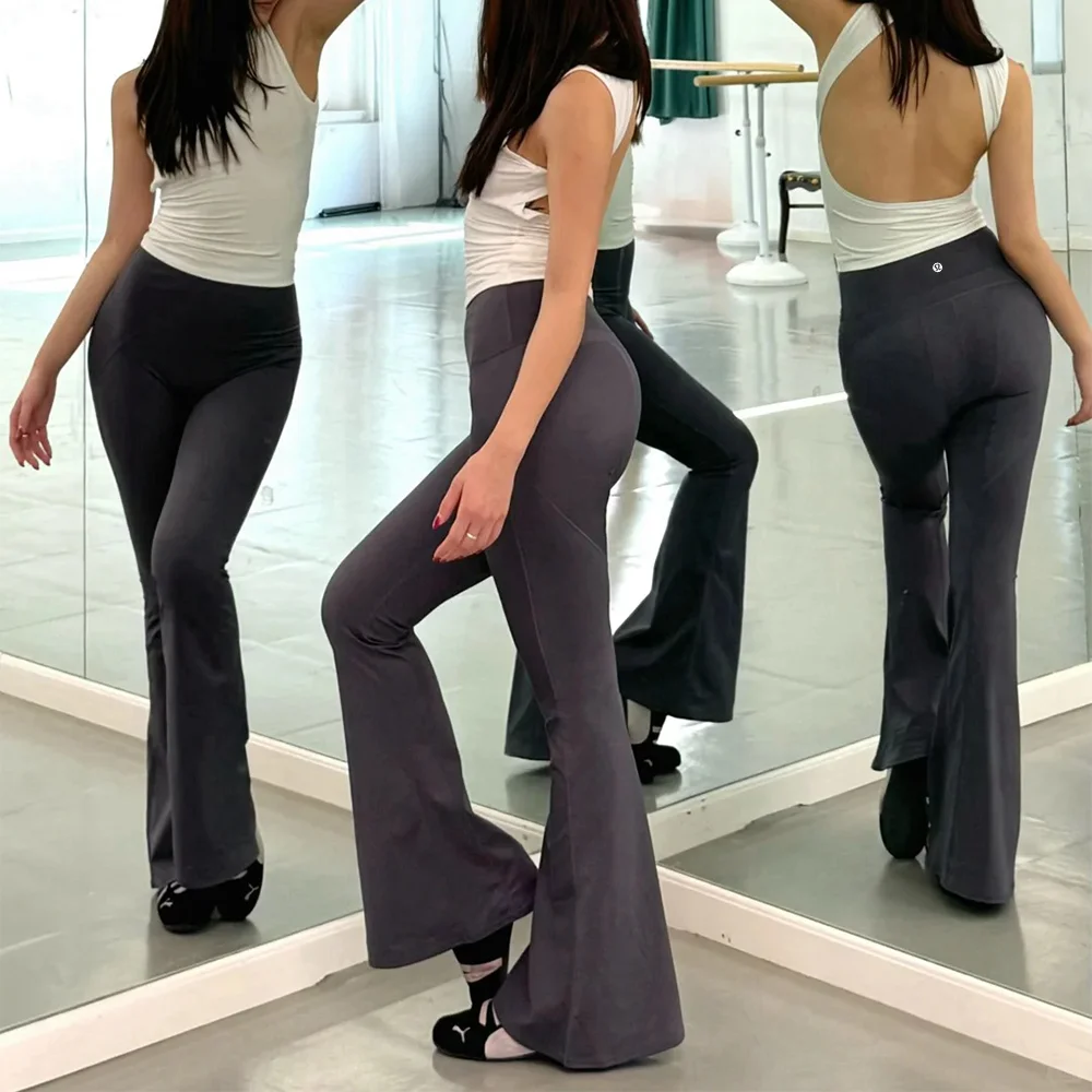 

Yoga Pants Flared Pants Women Micro High Waist Casual Long Pants Skinny Fitness Pants Slim Dancing