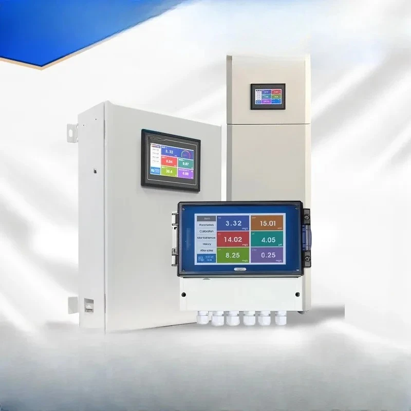 Multi-Parameter Water Quality Online Detector Electrode Industrial Wall-Mounted Instrument/Wall-Mounted Box Type Detection