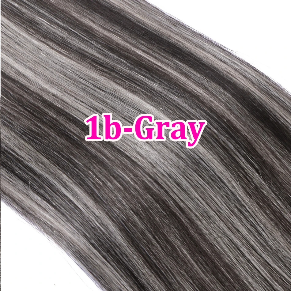 Rechte Nano Ringen Tip Haarverlenging Ombre Natuurlijke Maagd 100% Menselijk Haar Bulk Blonde Bundels Micro Kralen Groothandel keratine