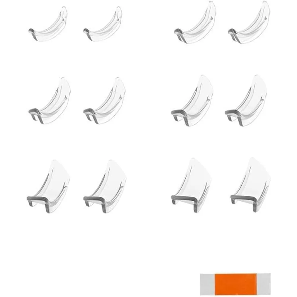 Transparent Sizer Adjuster Spacer Guards for Rings - Size Reduction Tool for Adjustable Jewelry