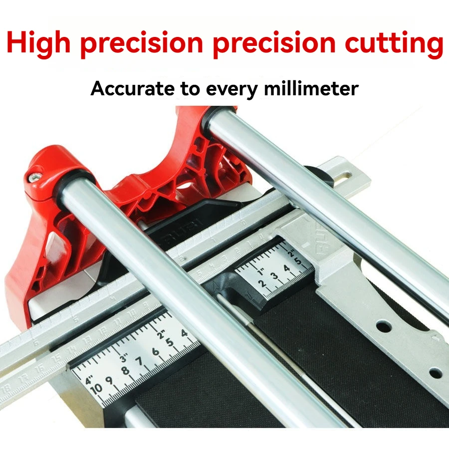 Professional Manual Tile Cutter Precision Ceramic Push Pull Cutter With Tungsten Carbide Wheel Tool