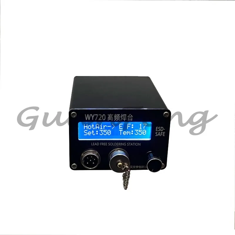 WY720 Solder Station Kit Electric Solder Iron LED Digital Display Rework Station With Soldering Tips Welding Tools English BCC
