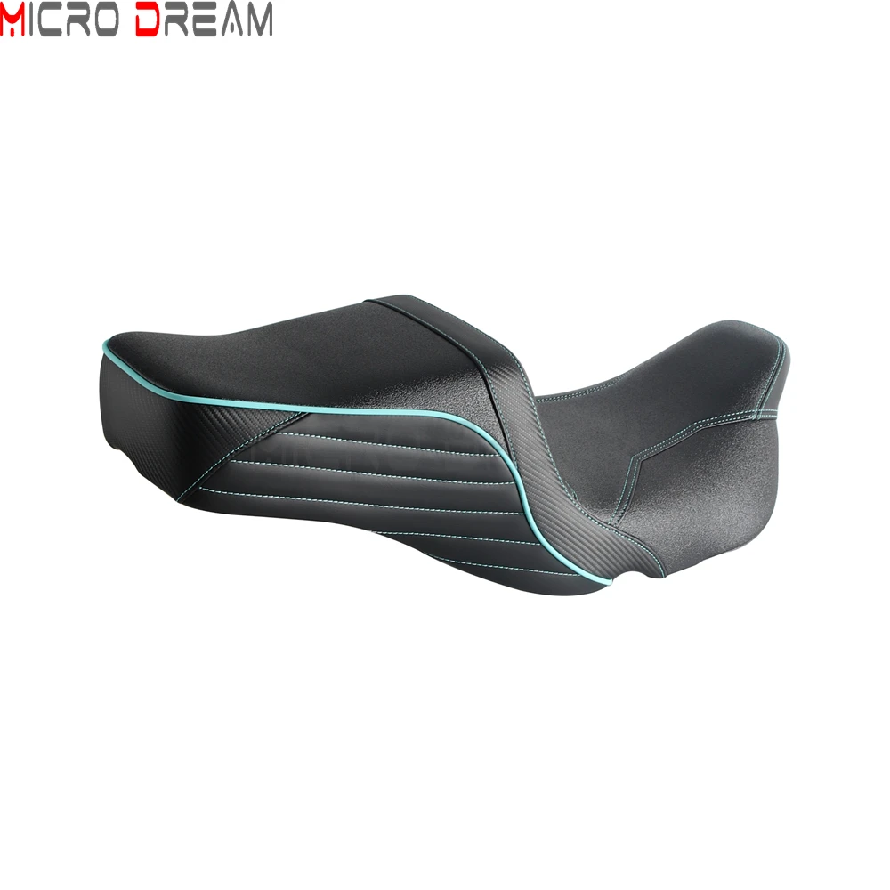 2-Up Seat Rider Passenger Gel Pad Seat Cushion For Harley Touring CVO Street Road Glide Road King Motorcycle Two Seats 2008-2025