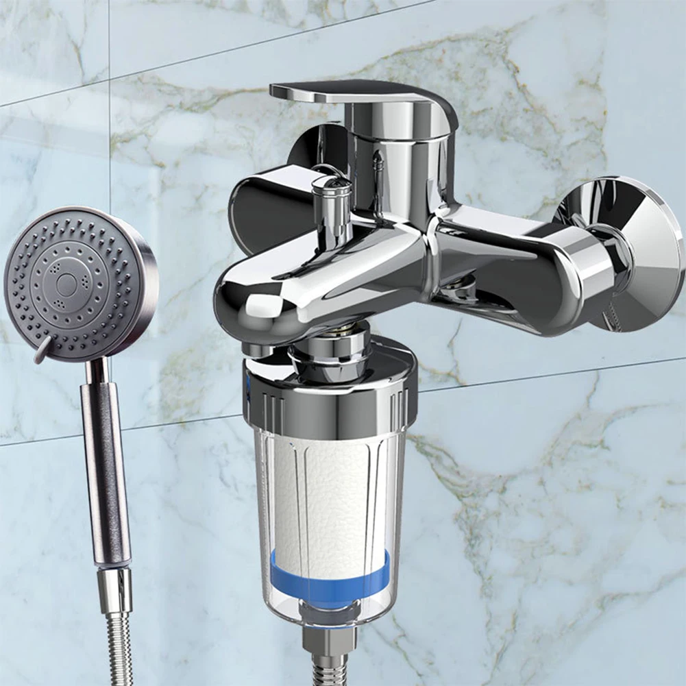Multipurpose Shower Filter Cartridge for Clean Water Removes Scale and Heavy Metals for a Healthier Shower Experience