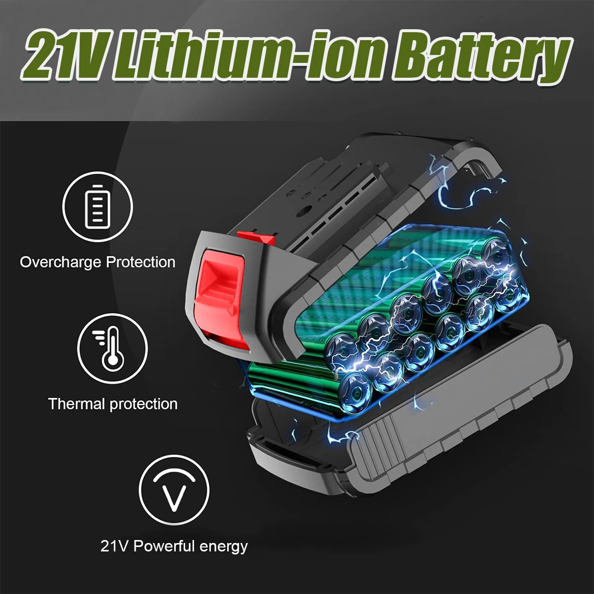 WOZOBUY Electric Drill 12V Cordless Drill Electric Screwdriver Mini Wireless Power Driver DC Lithium-Ion Battery Power Tools