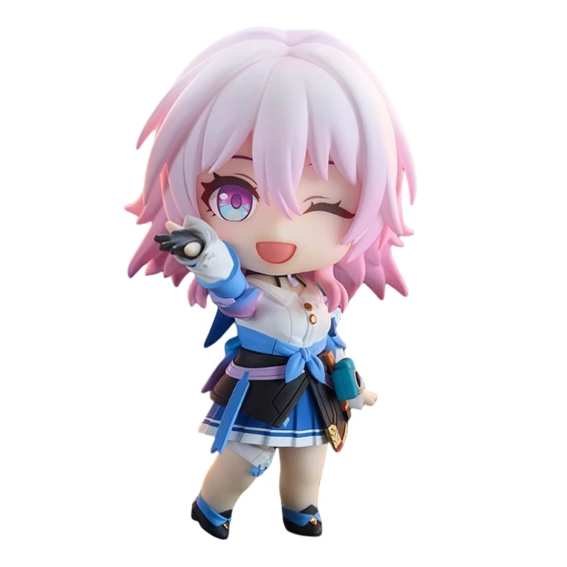 10Cm Mihoyo Gsc Nendoroid Honkai: Star Rail March 7Th Game Action Figure Collectible Doll Garage Kit Model Toys Gift